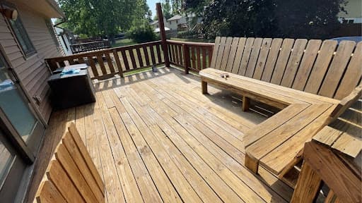 Deck Restoration - before
